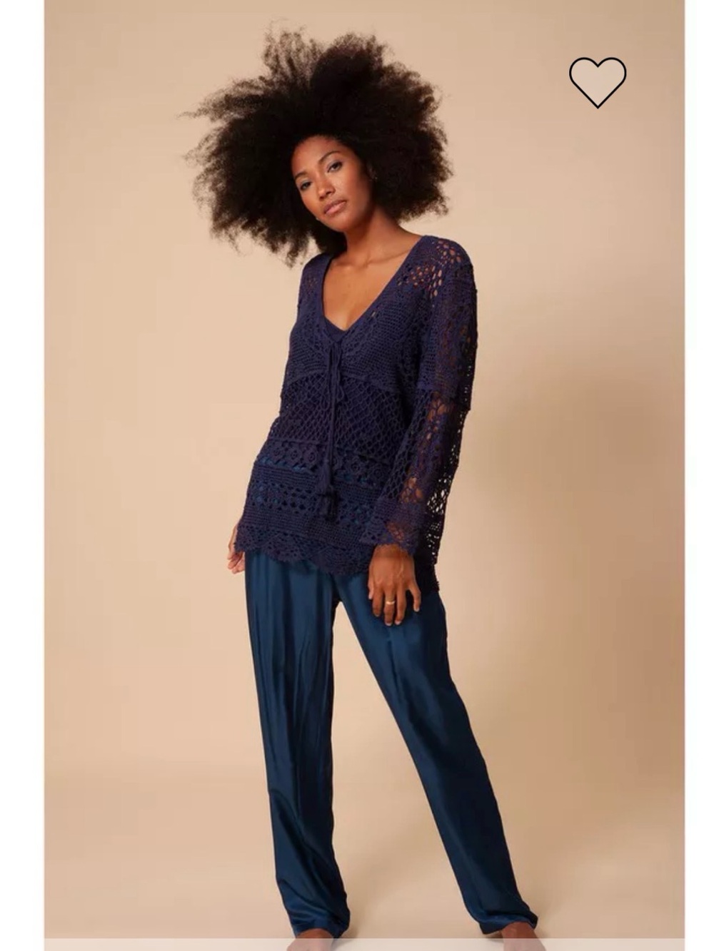 Hale  Bob Alexane Crochet Top NWT